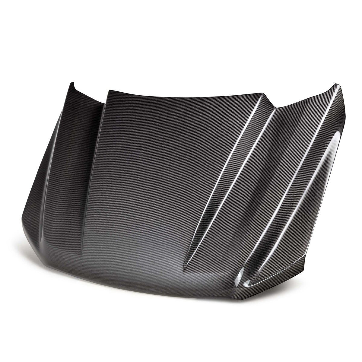 Type-CJ carbon fiber hood for 2021-2026 Ford F-150