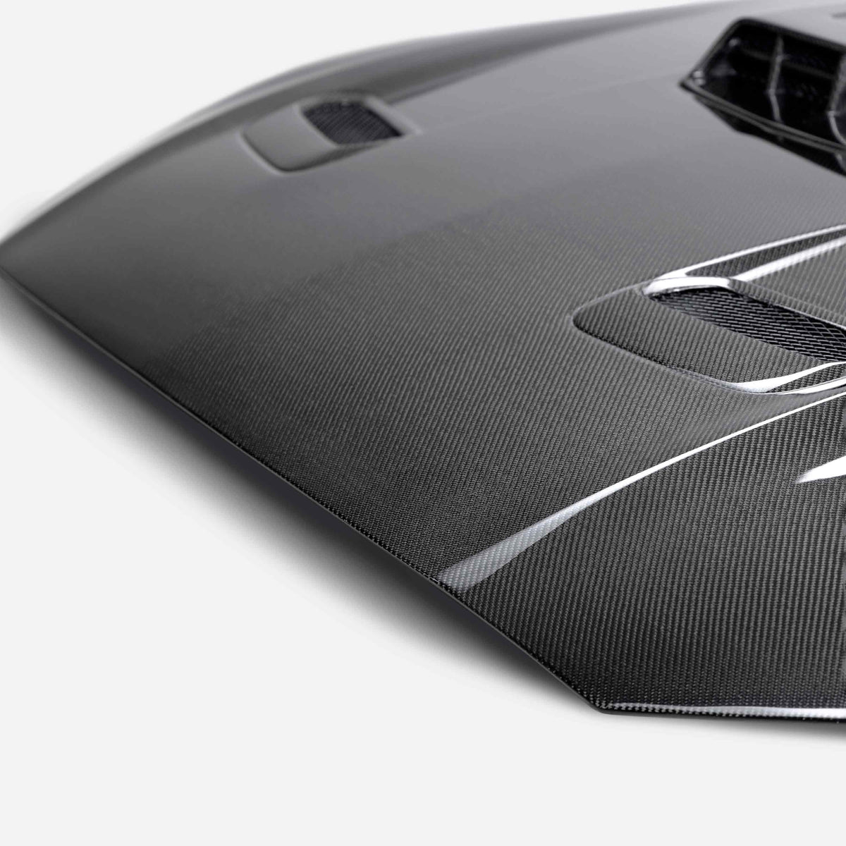 Type-SK double-sided carbon fiber hood for 2021-2023 Ford Mustang Mach 1