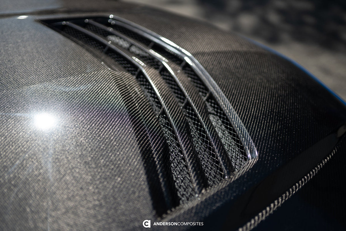 Type-SV double sided carbon fiber hood for 2022-2026 Cadillac CT5-V Blackwing