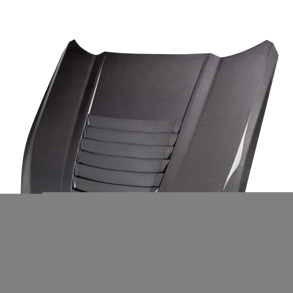 Type-GT5 double sided carbon fiber hood for 2024-2026 Ford Mustang