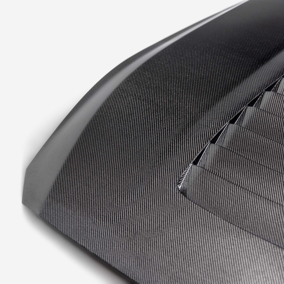 Type-GT5 double sided carbon fiber hood for 2024-2026 Ford Mustang