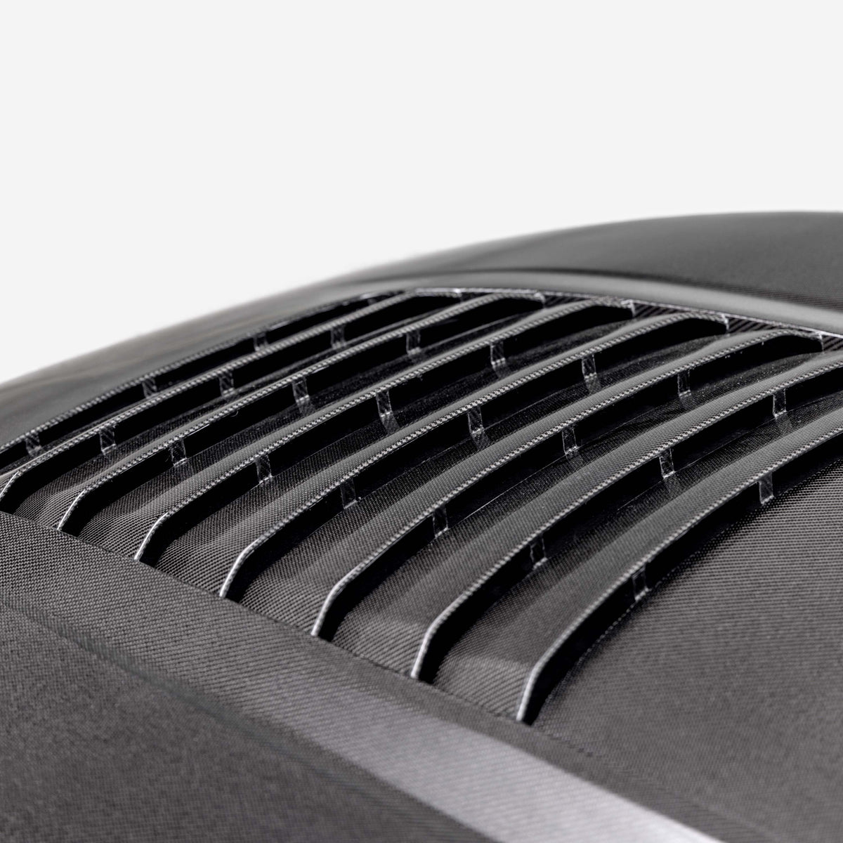 Type-GT5 double sided carbon fiber hood for 2024-2026 Ford Mustang