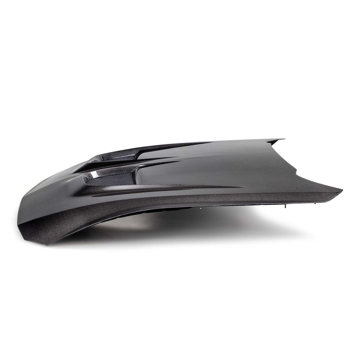 Type-GTD double-sided carbon fiber hood for 2024-2026 Ford Mustang