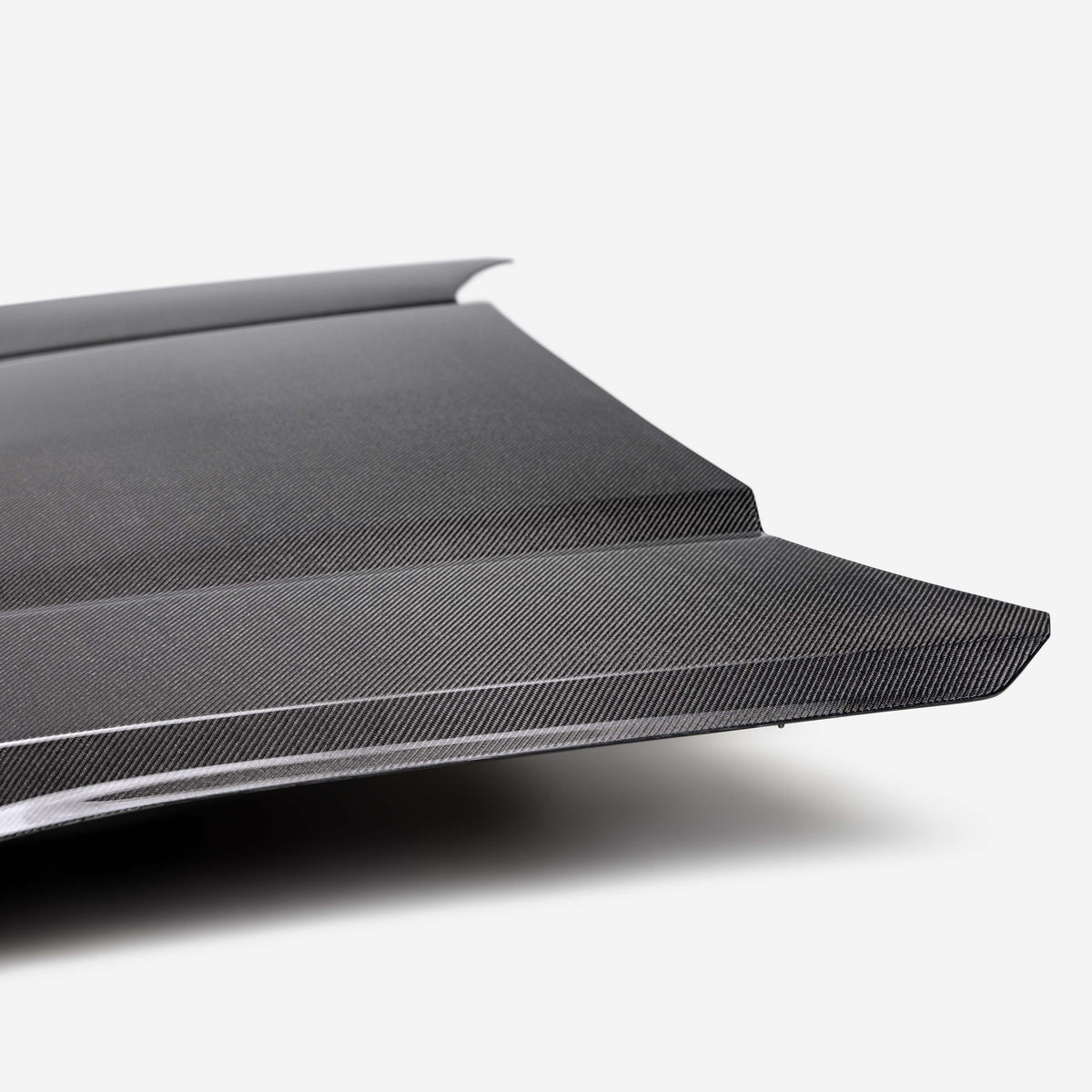 Type-OE double sided carbon fiber hood for 2024-2026 Ford Mustang