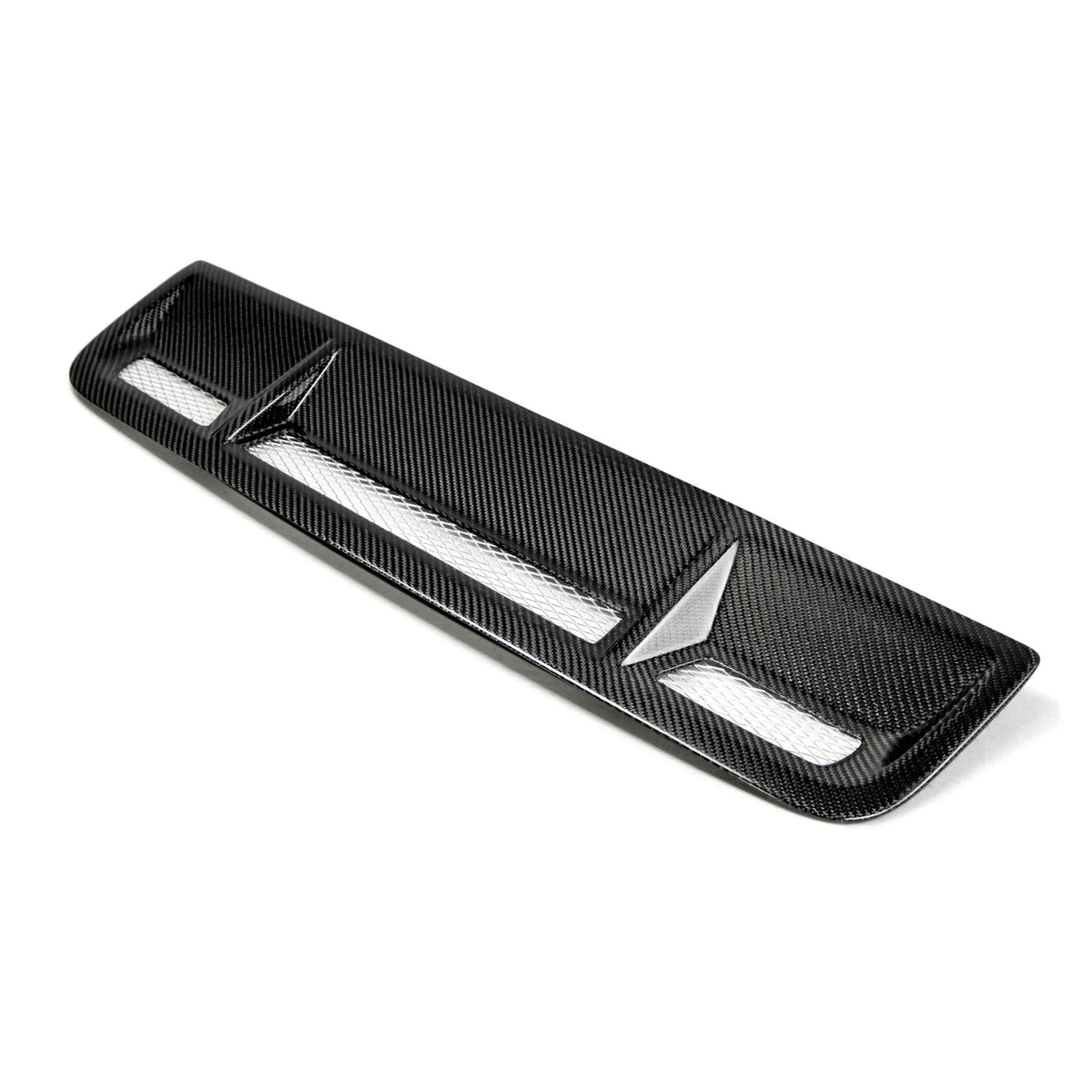 Carbon fiber hood vent for 2010-2014 Ford Shelby GT500