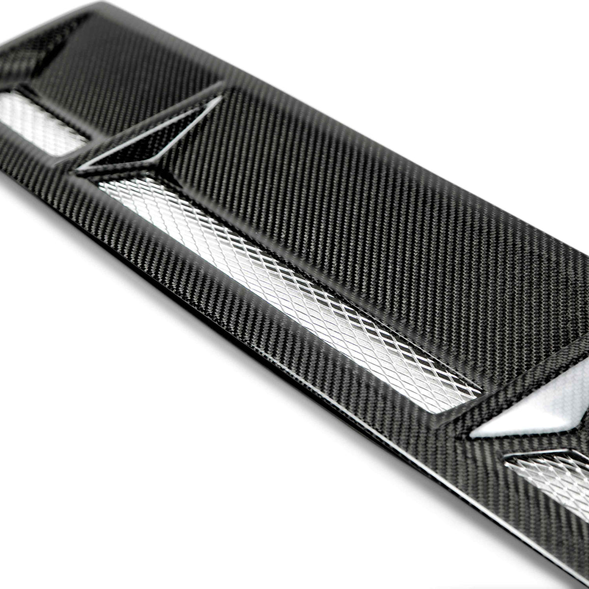 Carbon fiber hood vent for 2010-2014 Ford Shelby GT500