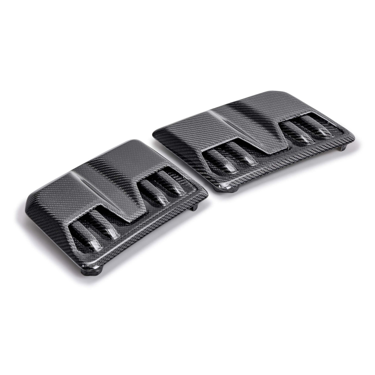 Carbon fiber hood vents for 2024 Ford Ranger Raptor