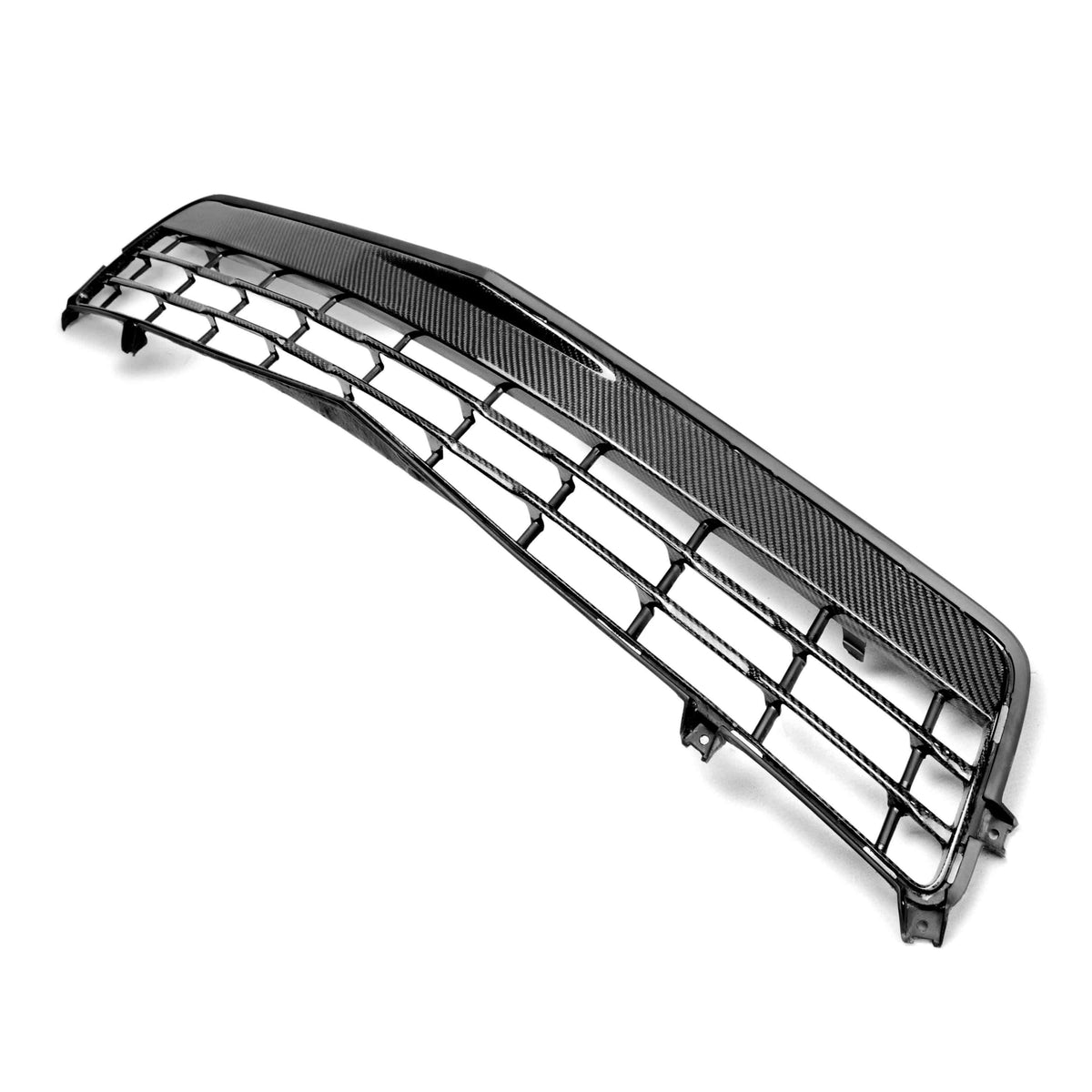 Carbon fiber front lower grille for 2014-2015 Chevrolet Camaro SS, 1LE, Z28