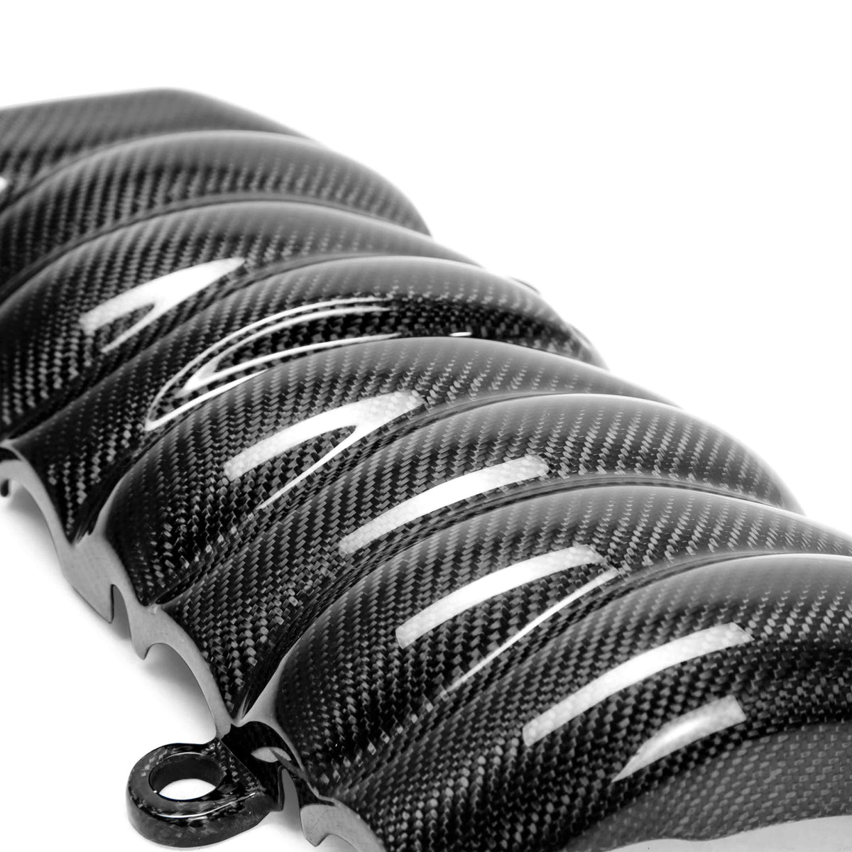 Carbon fiber plenum cover for LS3 engines