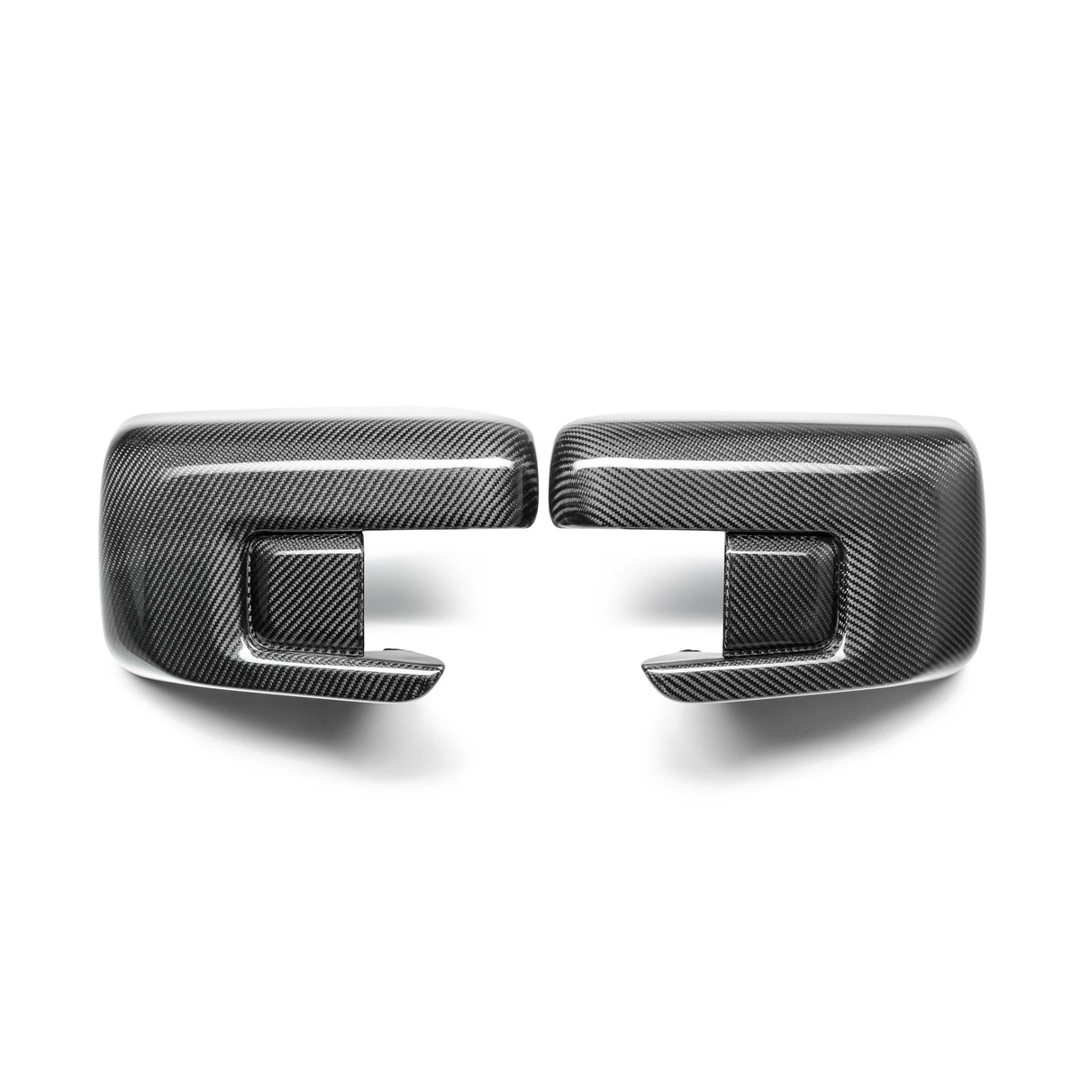 Carbon fiber mirror caps for 2021-2025 Ford F-150