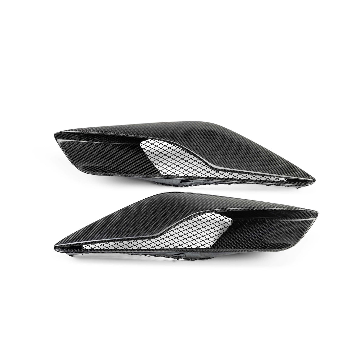 Carbon fiber quarter panel intake vents for 2014-2019 Chevrolet Corvette C7 Z06/ZR1