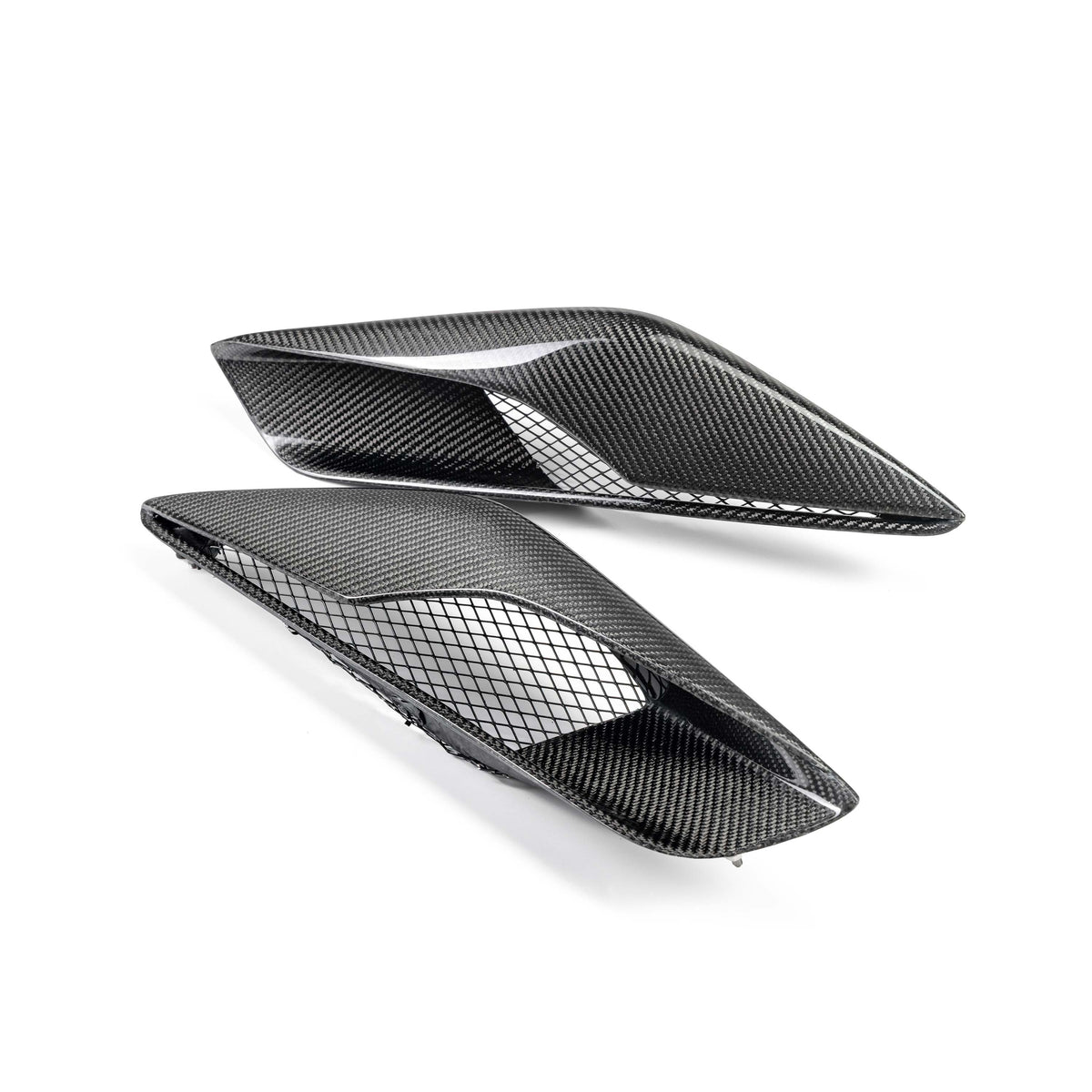 Carbon fiber quarter panel intake vents for 2014-2019 Chevrolet Corvette C7 Z06/ZR1
