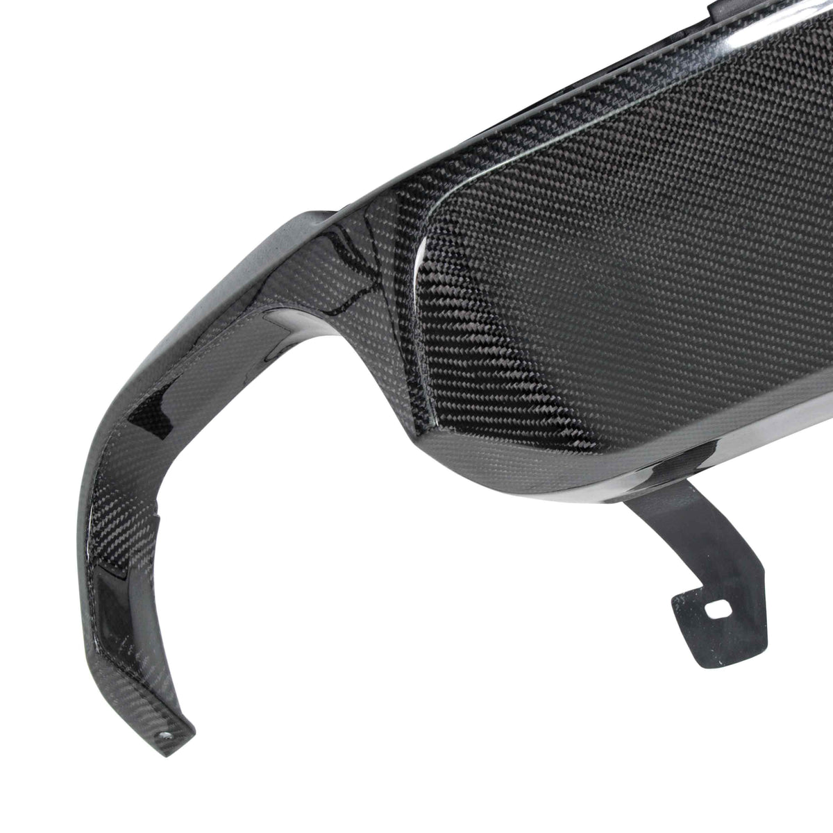 Carbon fiber rear diffuser for 2013-2014 Ford Mustang GT500 and 2013-2014 Mustang GT W/APP PKG, 2013 BOSS 302