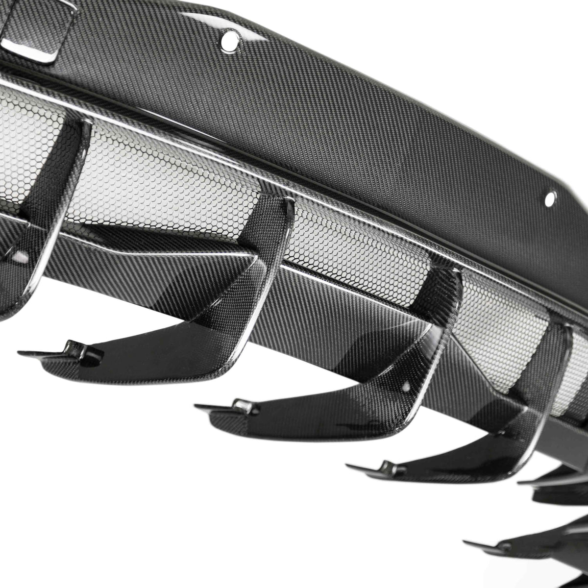 Carbon fiber rear diffuser for 2020-2024 Chevrolet C8