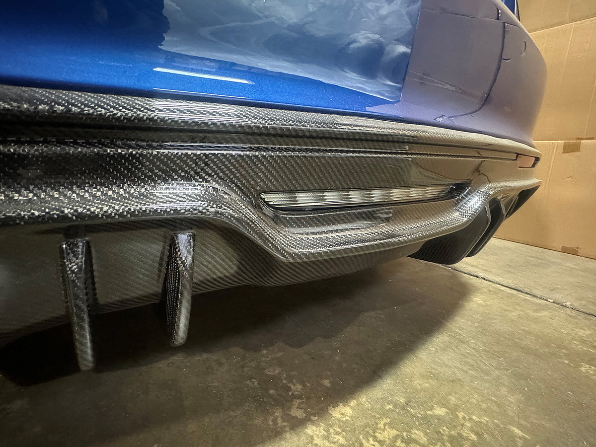 Type-OE rear valance for 2022-2025 Cadillac CT5 Blackwing