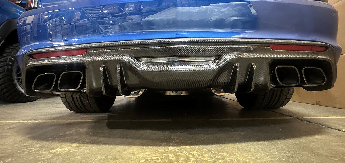 Type-OE rear valance for 2022-2025 Cadillac CT5 Blackwing