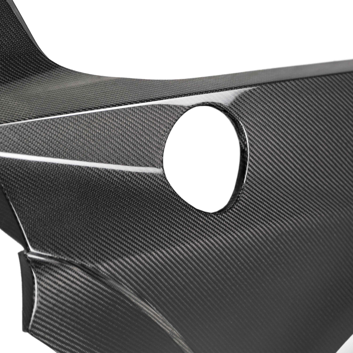 Carbon fiber rear quarter panel for 2020-2025 Chevrolet Corvette C8 (PAIR)