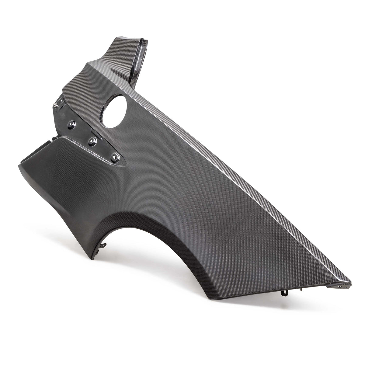Carbon fiber rear quarter panel for the 2023-2025 Chevrolet C8 Z06