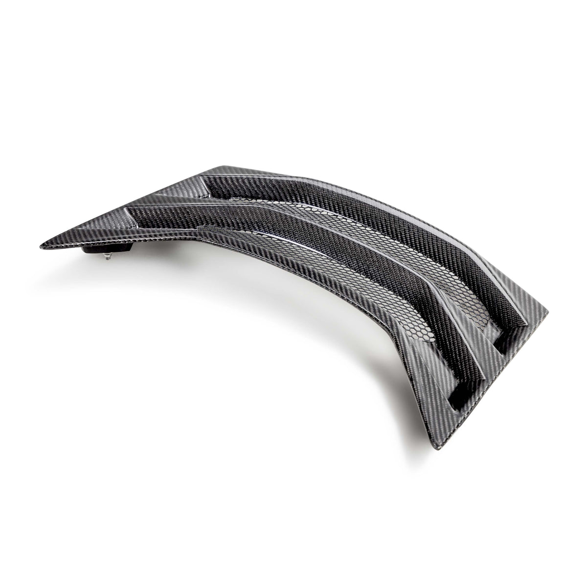 Carbon fiber rear hatch vent for 2020-2023 Chevrolet C8 Convertible