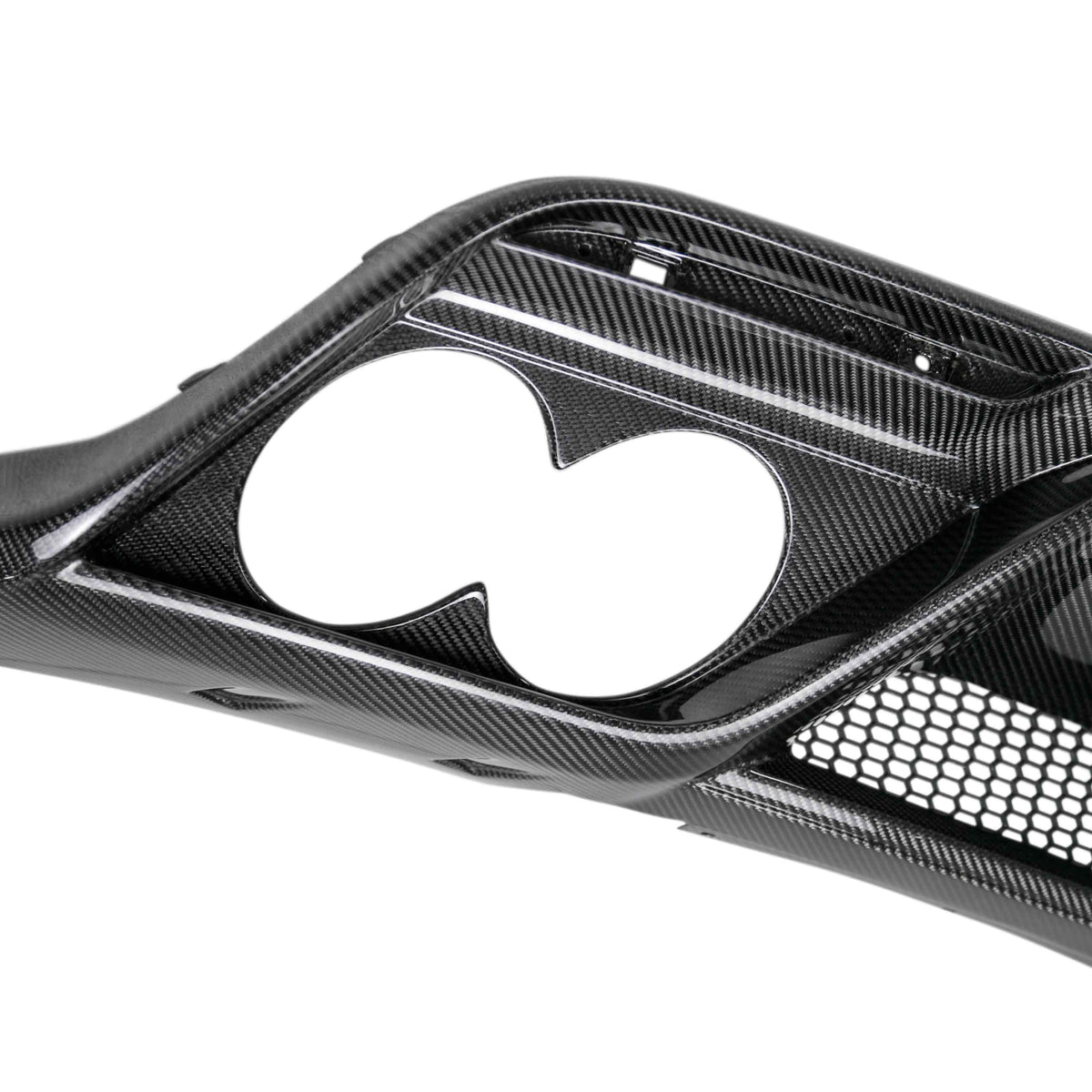Carbon fiber rear diffuser for 2015-2020 Ford Mustang Shelby GT350 & GT350R