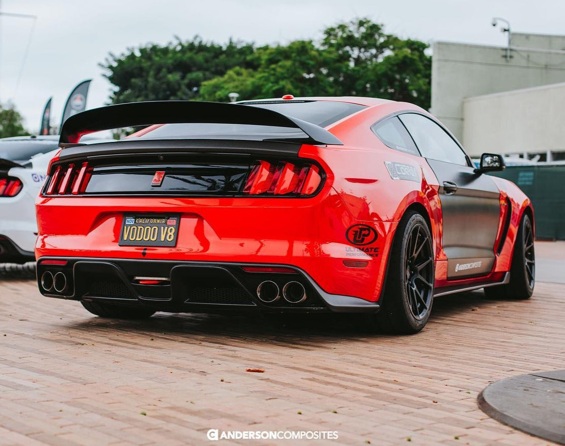 Carbon fiber rear diffuser for 2015-2020 Ford Mustang Shelby GT350 & GT350R