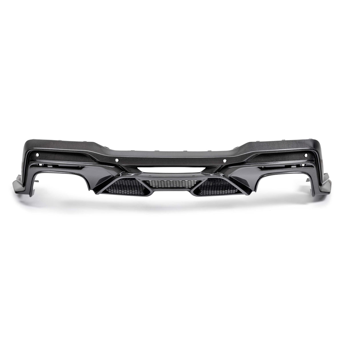 Type-GT5 carbon fiber rear diffuser for 2024-2026 Ford Mustang
