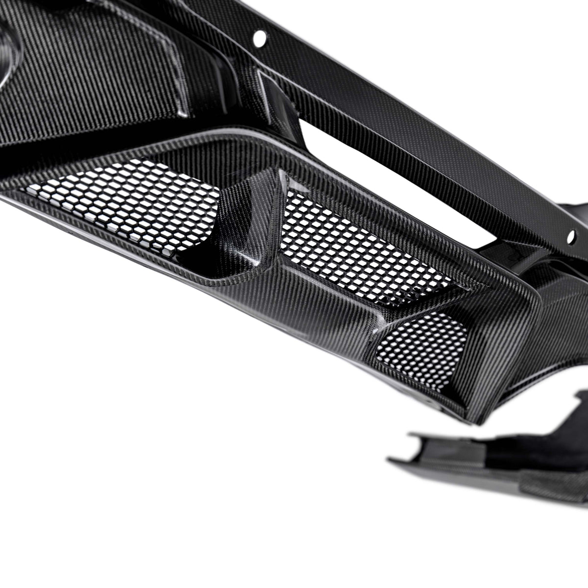 Type-GT5 carbon fiber rear diffuser for 2024-2026 Ford Mustang