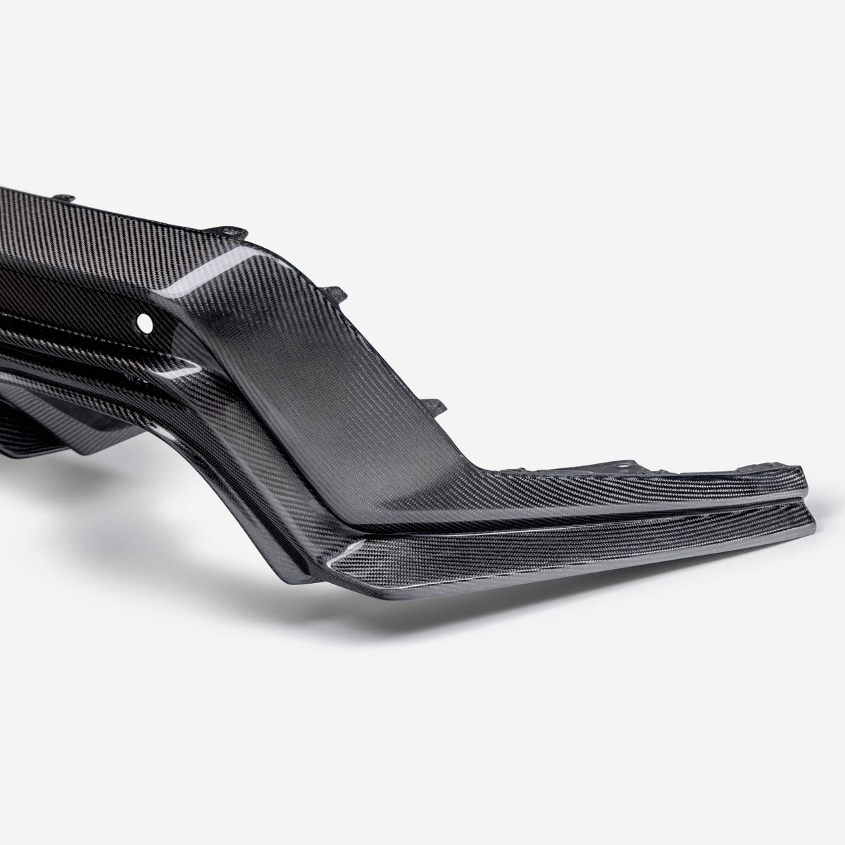 Type-GT5 carbon fiber rear diffuser for 2024-2026 Ford Mustang
