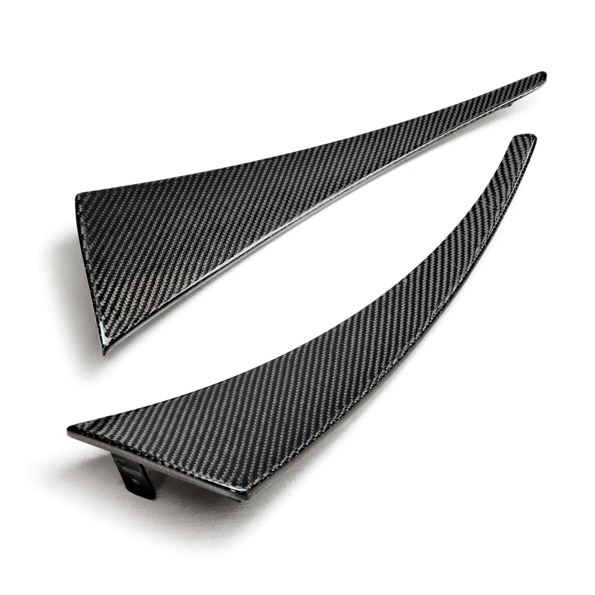 Type-OE carbon fiber rear mud flaps for 2014-2019 Chevrolet Corvette C7 Stingray/Z06