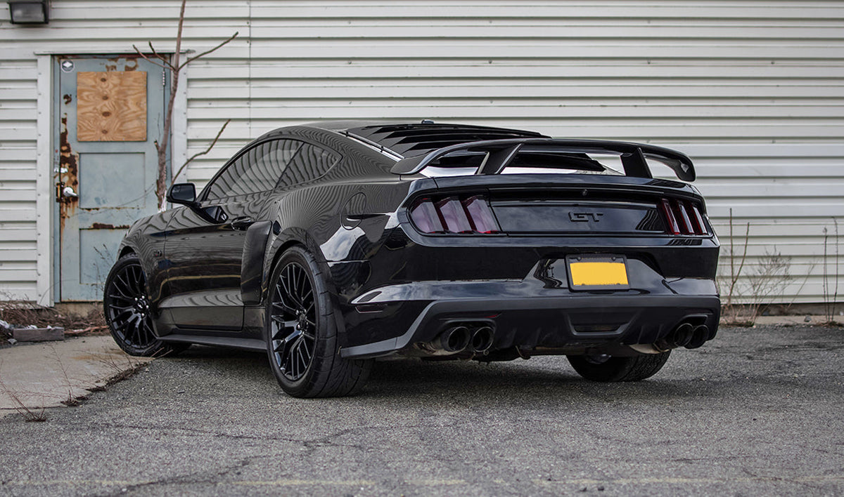 Type-AT fiberglass rear spoiler for 2015-2023 Ford Mustang