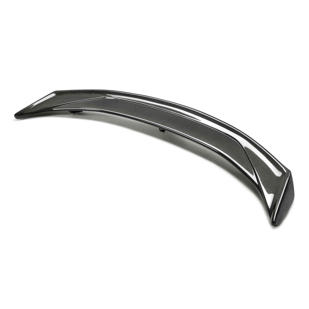 ZL1 style carbon fiber rear spoiler for 2016-2024 Chevrolet Camaro (Mounting points SS Stanchion Spoiler Only)