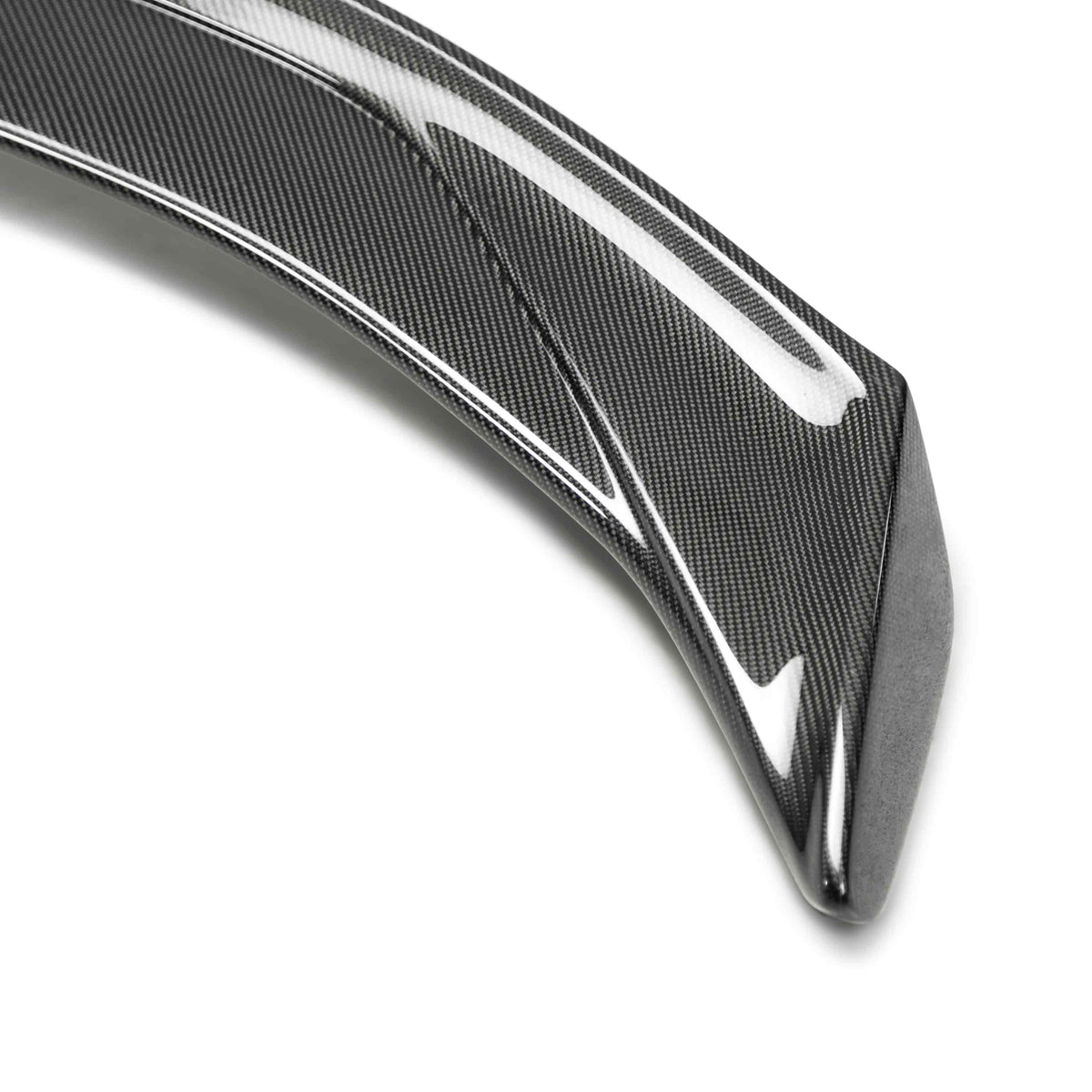 ZL1 style carbon fiber rear spoiler for 2016-2024 Chevrolet Camaro (Mounting points SS Stanchion Spoiler Only)