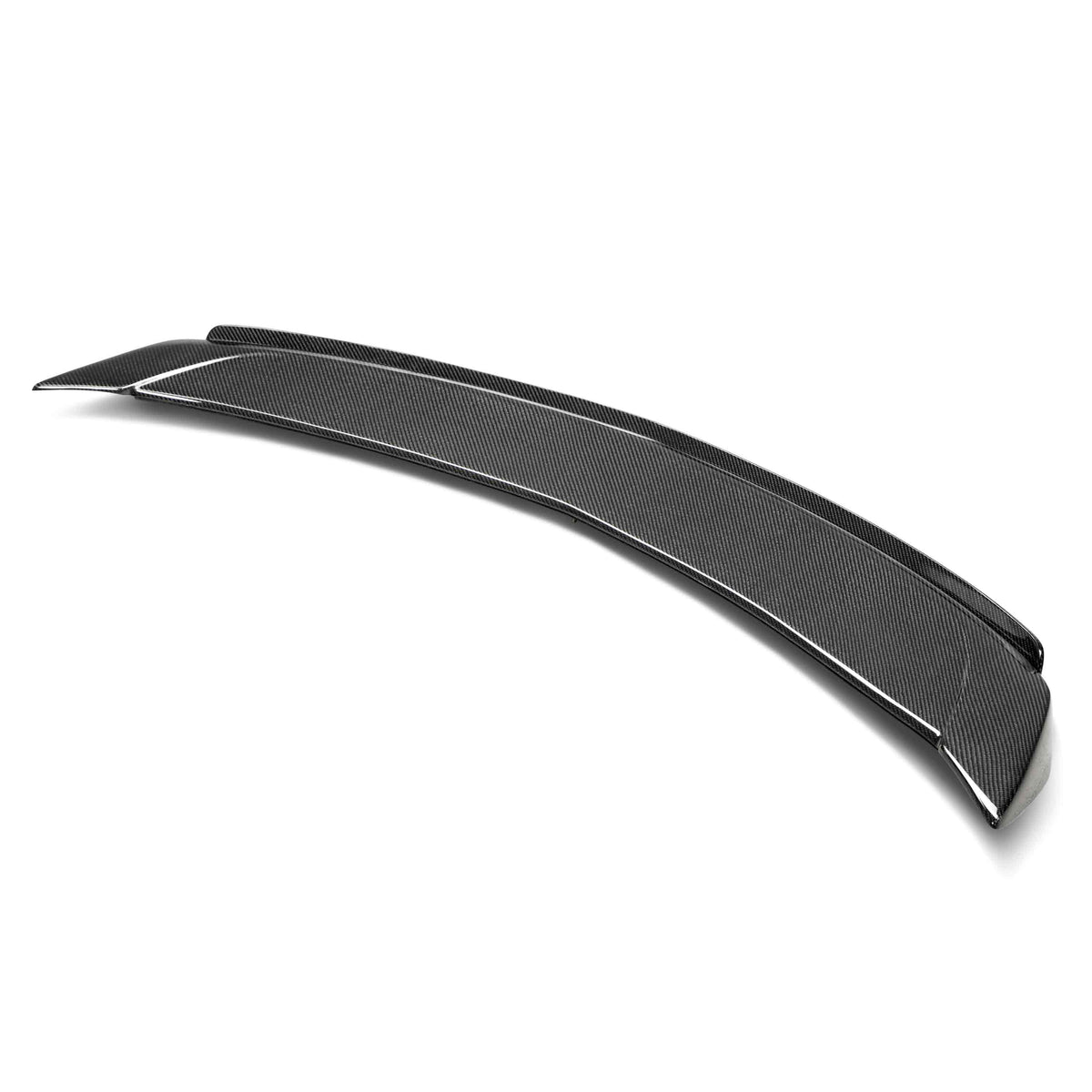 Type-ST carbon fiber rear spoiler with wicker bill for 2016-2024 Chevrolet Camaro (Mounting points SS Stanchion Spoiler Only)