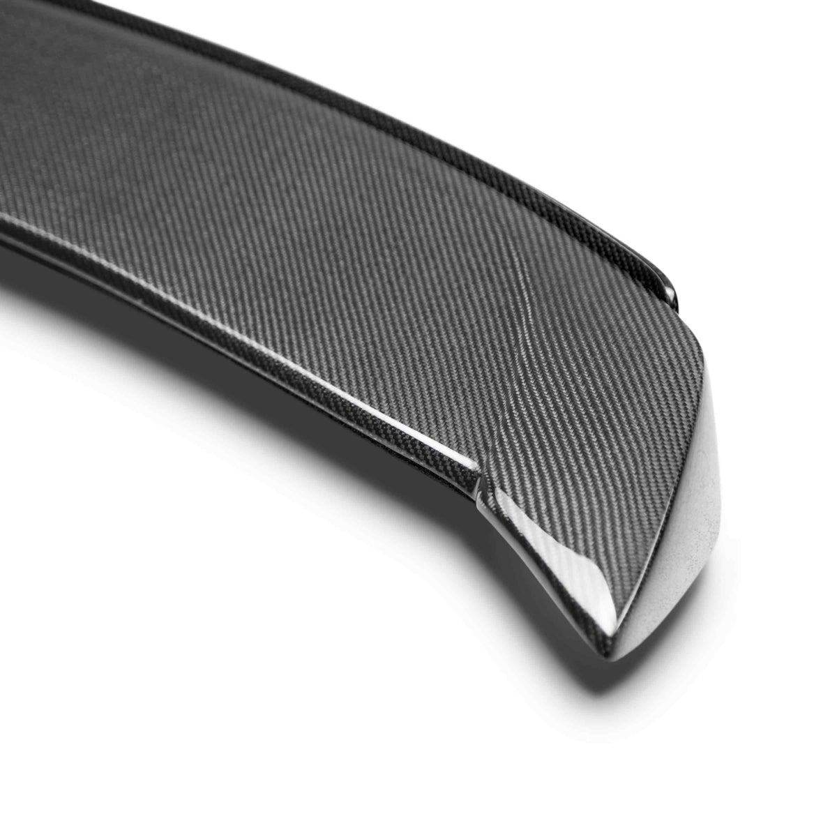 Type-ST carbon fiber rear spoiler with wicker bill for 2016-2024 Chevrolet Camaro (Mounting points SS Stanchion Spoiler Only)