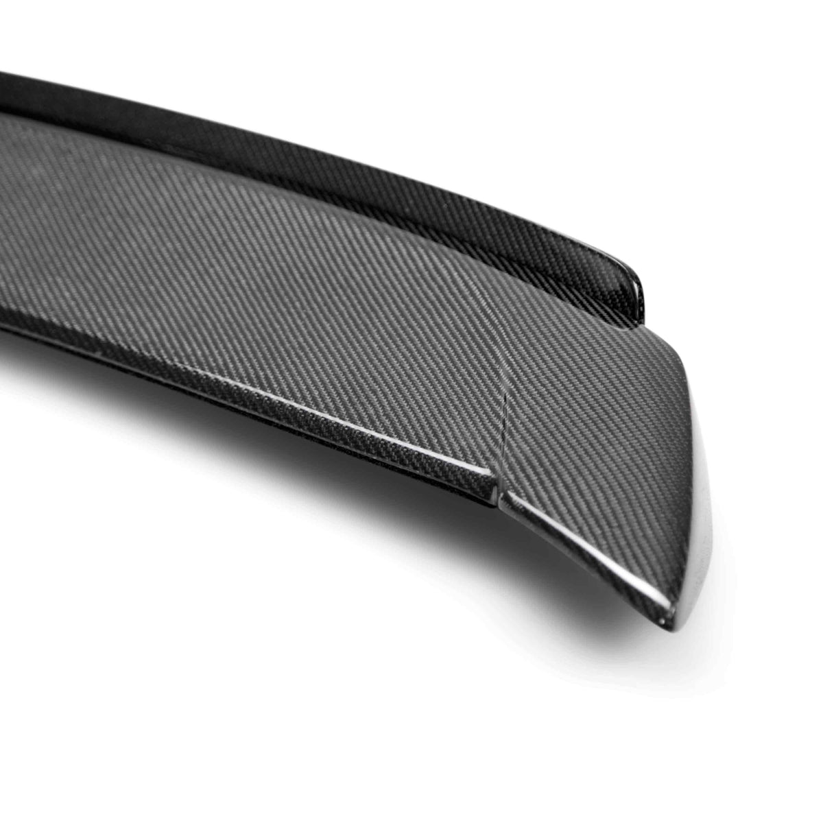 Type-ST carbon fiber rear spoiler with wicker bill for 2016-2024 Chevrolet Camaro (Mounting points SS Stanchion Spoiler Only)