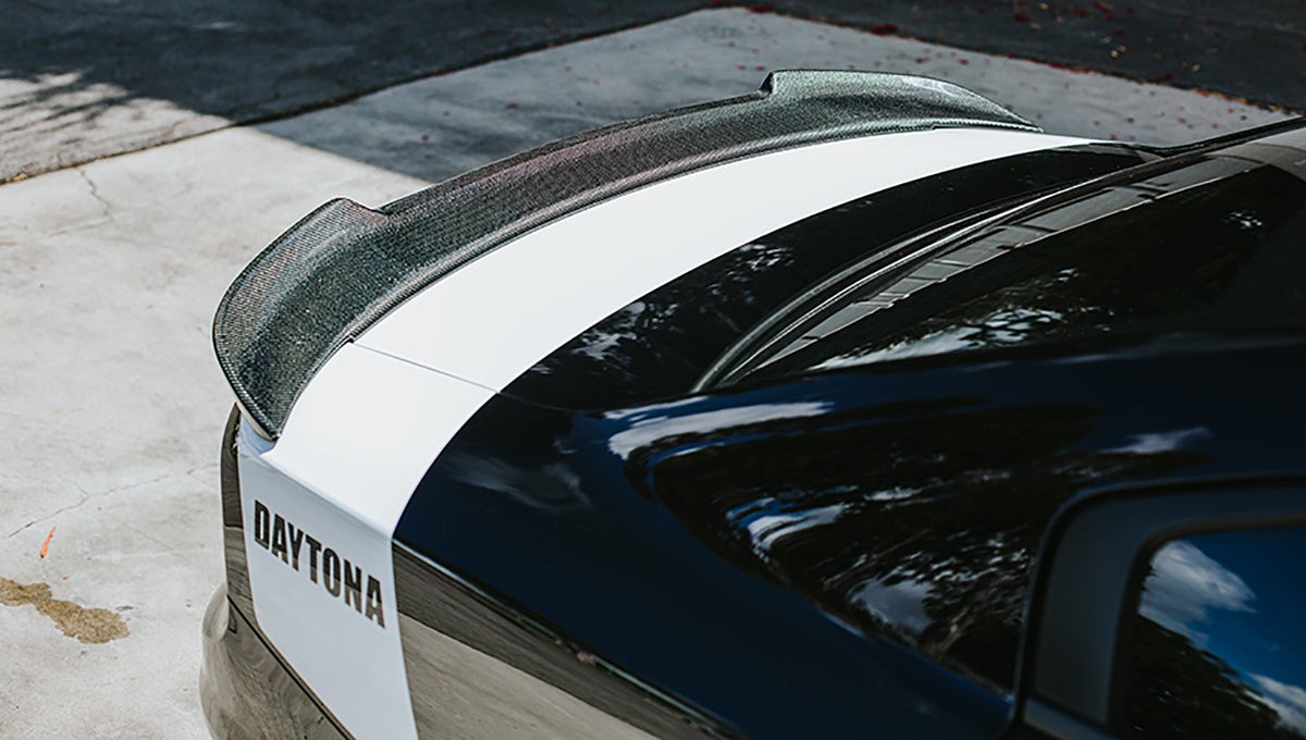 Type-ST Carbon fiber rear spoiler for 2015-2023 Dodge Charger Hellcat