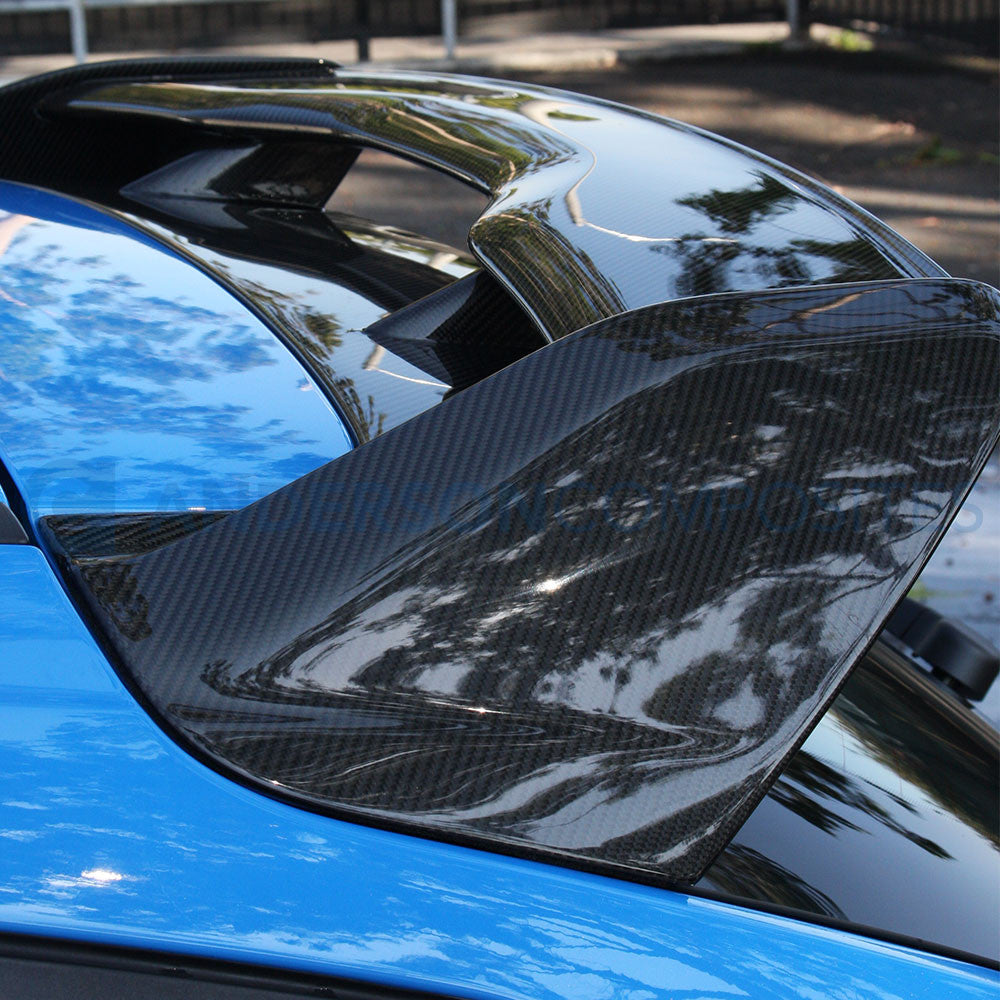 Focus RS carbon fiber rear spoiler for 2012-2018 Ford Focus Hatchback