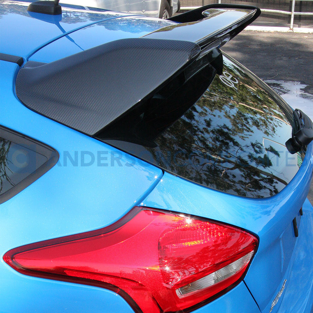Focus RS carbon fiber rear spoiler for 2012-2018 Ford Focus Hatchback
