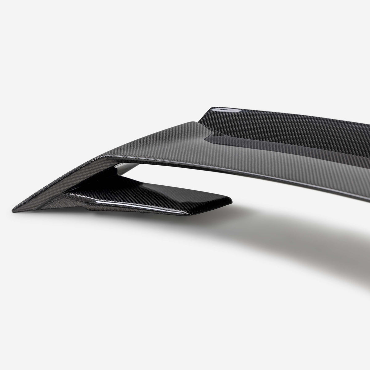 Type-GTG carbon fiber rear spoiler with Gurney Flap for 2024-2026 Ford Mustang