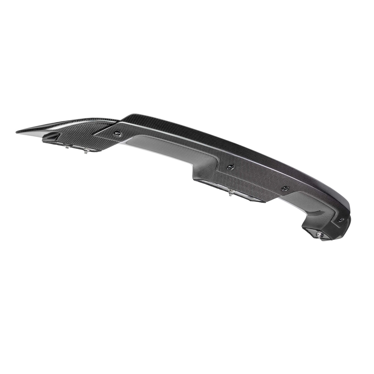 STG-type carbon fiber rear spoiler for 2024-2026 Ford Mustang