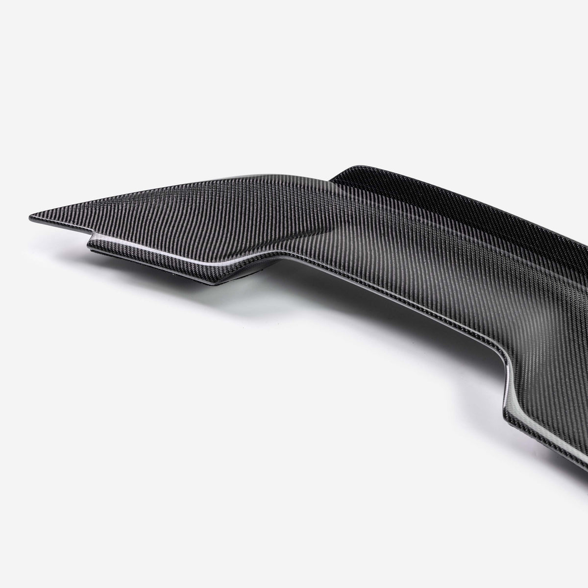 STG-type carbon fiber rear spoiler for 2024-2026 Ford Mustang