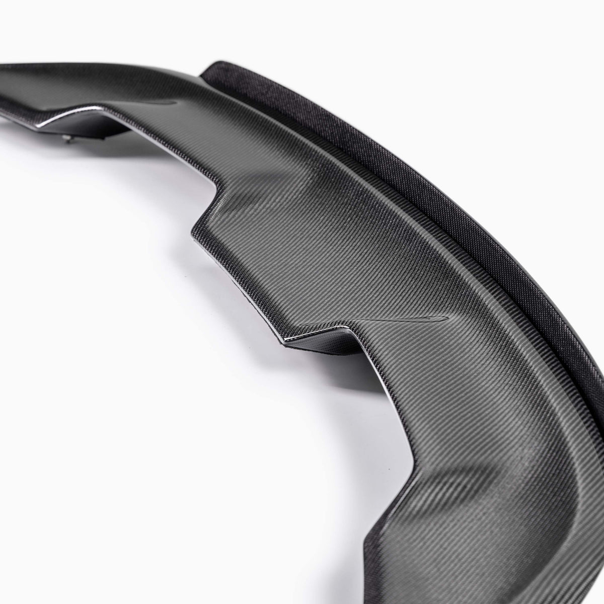 STG-type carbon fiber rear spoiler for 2024-2026 Ford Mustang