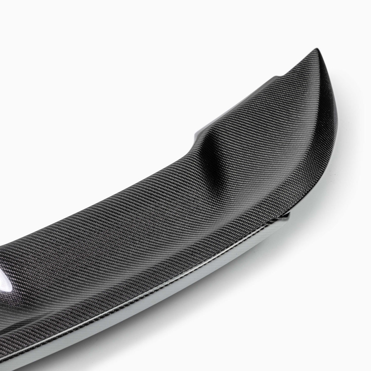 STG-type carbon fiber rear spoiler for 2024-2026 Ford Mustang