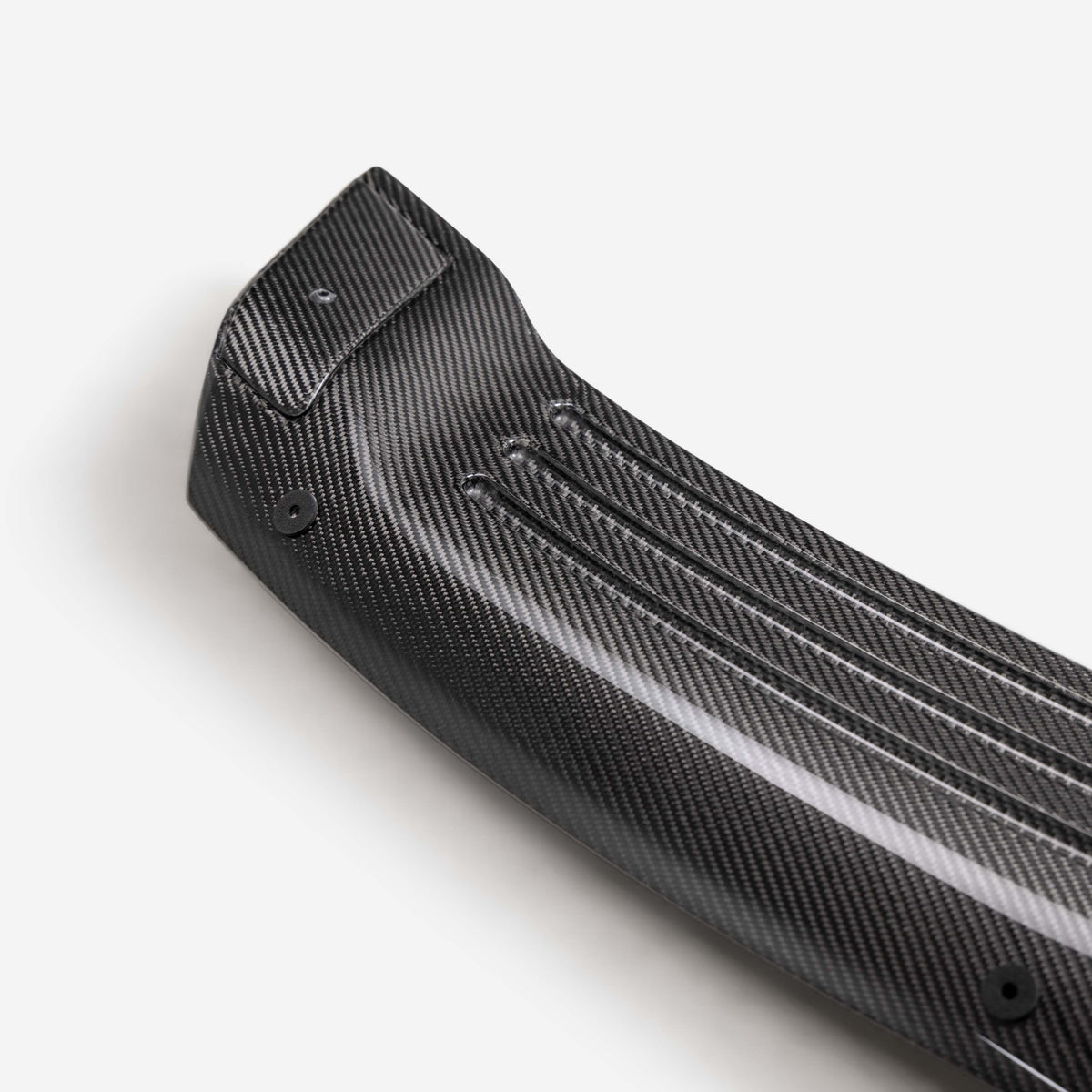 Carbon fiber rear spoiler center blade for 2024-2026 Ford Mustang Dark Horse