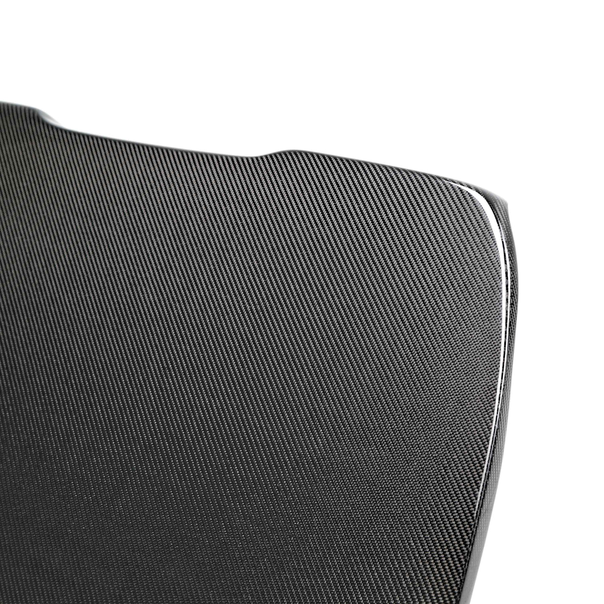 Carbon fiber rear seat delete for 2015-2023 Ford Mustang