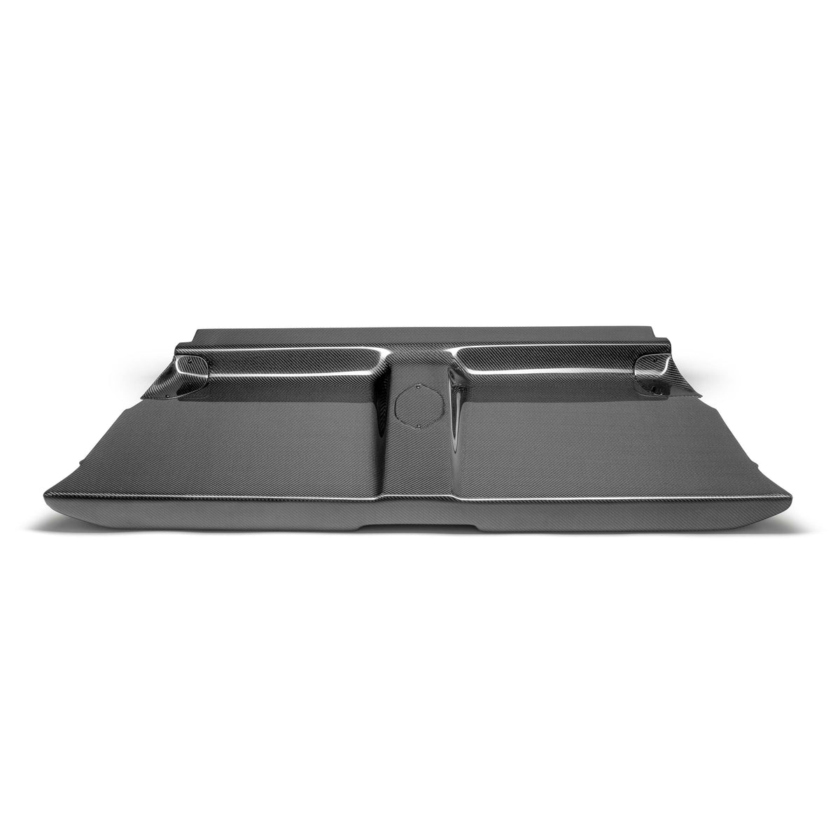 Carbon fiber rear seat delete for 2024-2026 Ford Mustang