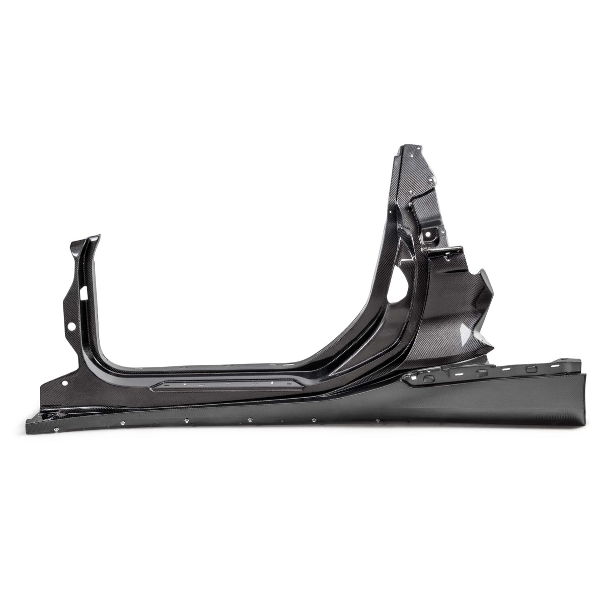Carbon fiber side panels for 2023-2025 Chevrolet C8 Z06