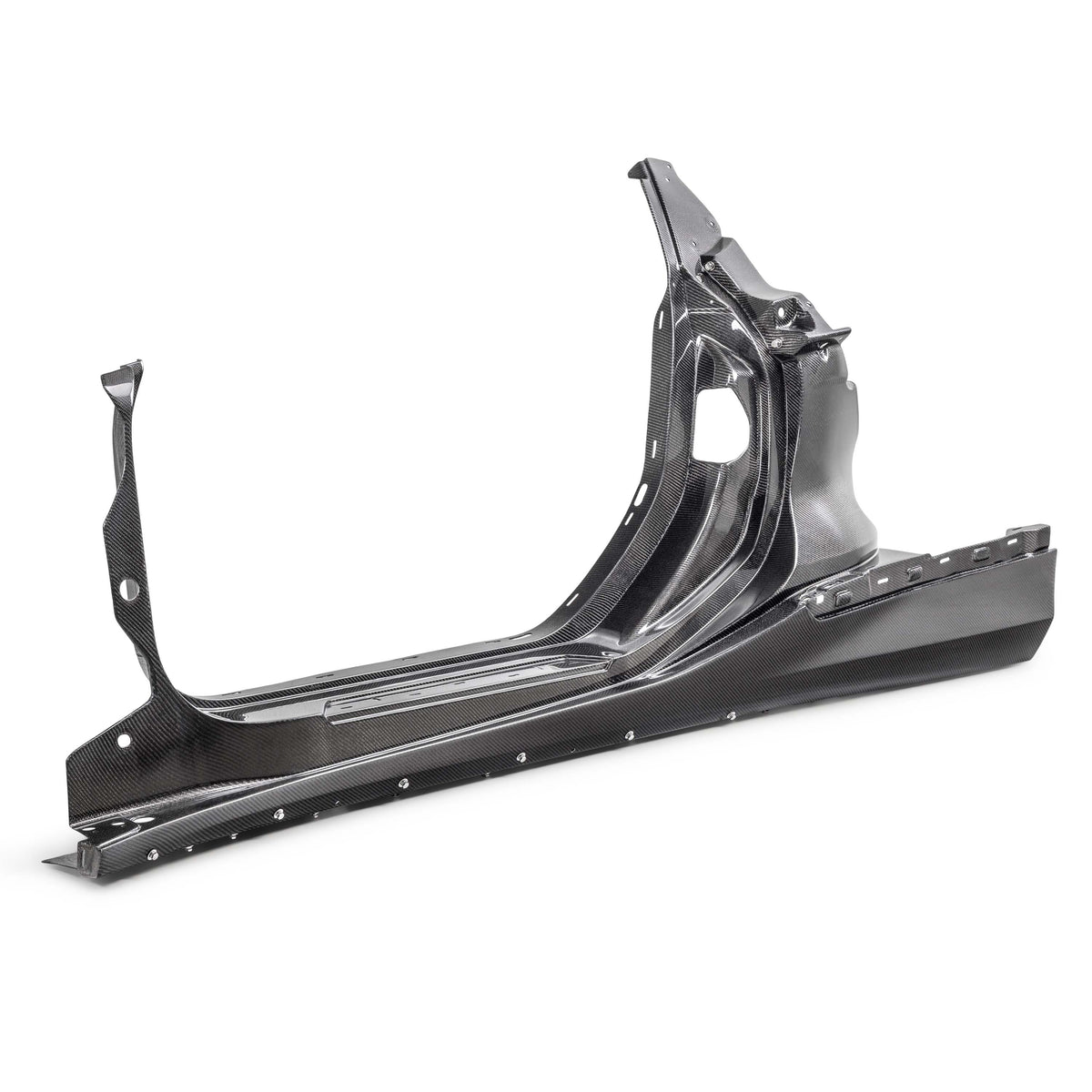 Carbon fiber side panels for 2023-2025 Chevrolet C8 Z06