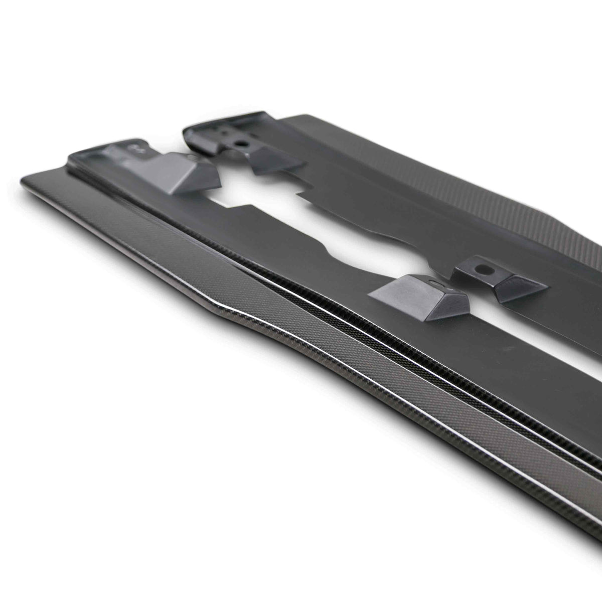 Type-AR carbon fiber rocker panels for 2016-2018 Ford Focus RS