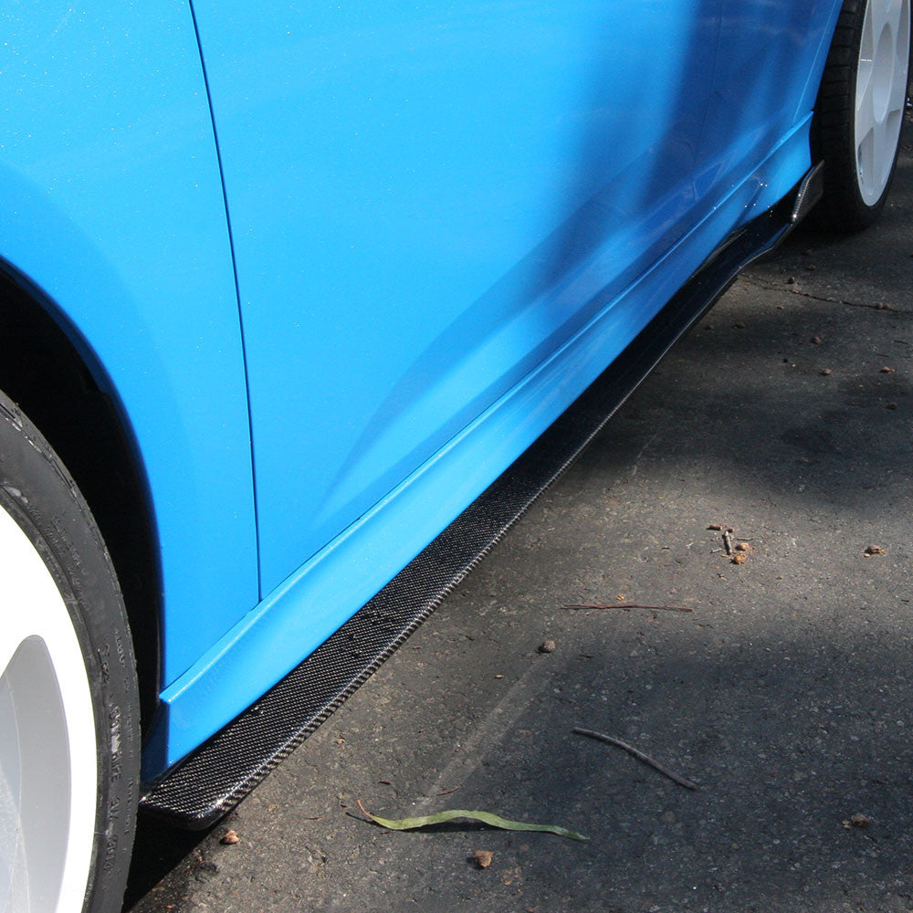 Type-AR carbon fiber rocker panels for 2016-2018 Ford Focus RS